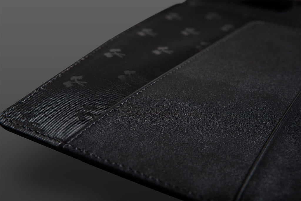 detail on LEATHER PORTFOLIO