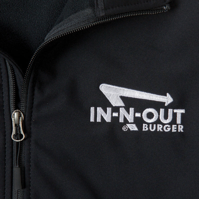 logo on SOFT SHELL JACKET